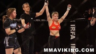 Lina Eklund Versus Sylwia Juskiewicz at IRFA 4  MMAVikingcom [upl. by Niltiac]