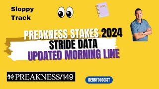 Preakness Stakes 2024 Stride Data [upl. by Gonsalve]