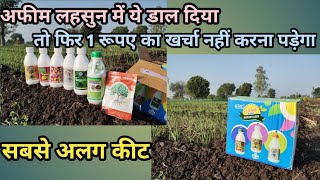 Best biofertilizer kit for opium garlic अफीम लहसुन के लिए सबसे बेस्ट कीट लाभकारी फंगीसाइड बैक्टीरिया [upl. by Uhej271]