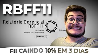 RBFF11  FOF DOBROU A POSIÇÃO EM BCFF11 [upl. by Stanzel710]