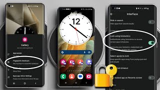 Official biomatric App Lock 🔐 finally install Now 😄 Every Android Smartphones 📱Fingerprint app lock [upl. by Hughie]