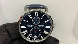 Ulysse Nardin Marine Torpilleur Chronometer [upl. by Efrem]