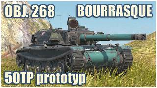 Bourrasque 50TP prototyp amp Object 268 • WoT Blitz Gameplay [upl. by Jennilee723]