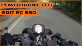 2017 RC390  PowerTRONIC ECU  Rev Limiter removed  Delhiocity [upl. by Amapuna]