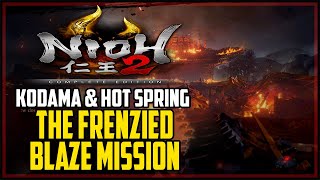 Nioh 2 The Frenzied Blaze All Kodama amp Hot Springs Locations [upl. by Annovad]