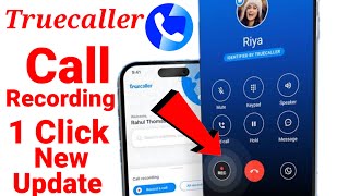 call recording in truecaller  truecaller se call recording kaise kare  call recording kaise kare [upl. by Klapp]