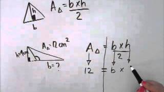 Mesures manquantes dun triangle [upl. by Ronna]