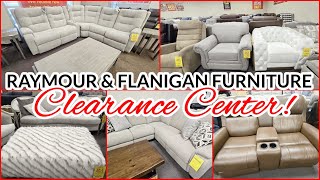 RAYMOUR AND FLANIGAN FURNITURE CLEARANCE CENTER SHOP WITH ME [upl. by Hgielrebma]