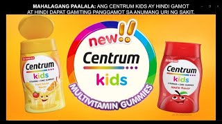 NEW CENTRUM KIDS Yummy multivitamin gummies [upl. by Slade860]