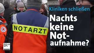 Nachts keine Notaufnahme Protestmarsch in Tirschenreuth  Abendschau  BR24 [upl. by Kissner883]