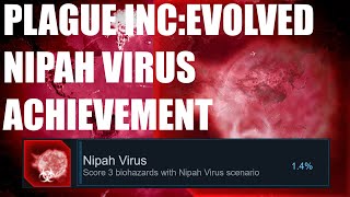 Plague Inc Evolved Nipah Virus Achievement [upl. by Najar656]