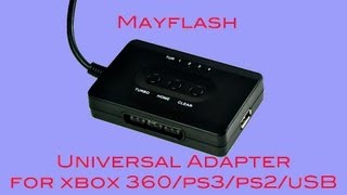 The Adapter Factor HD  Mayflash Universal Adapter for Xbox 360PS3PC USB Review 20 [upl. by Koser135]