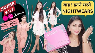 Clovia review  Clovia haul latest affordable collection  Clovia nightwear review  Best nightwear [upl. by Pepita]