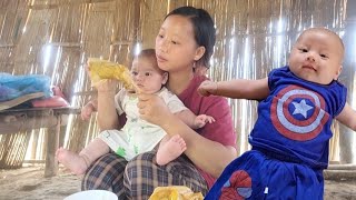 Single mother  Warm delicious meal the child loves it the mother is very happy [upl. by Quillon]