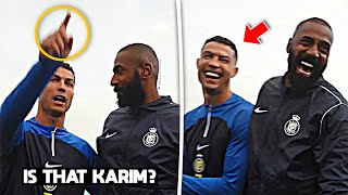 Cristiano Ronaldo Meet a New Al Nassr Player amp Celebrate his Birthday 😂🤝 [upl. by Leaper30]