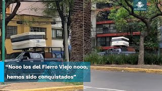 Camioneta con supuesto sonido del quotfierro viejoquot en inglés desata debate sobre gentrificación [upl. by Eimmas818]