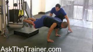 TRX Suspension Trainer Reverse Crunch  Prone Knee Tuck Exercise  Abs Workout [upl. by Essilevi]