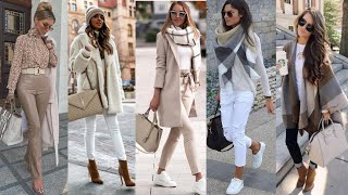 Outfits Neutros que Toda Mujer Elegante Debe Probar  Luce Sofisticada y Moderna [upl. by Assirok231]