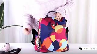 UNIQUE  Mochila Antirrobo Oxford [upl. by Rie]