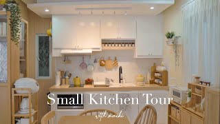 Small amp Cozy Kitchen Tour Philippines ✨☁️  Storage Ideas for Small Spaces 📥 [upl. by Gunter]