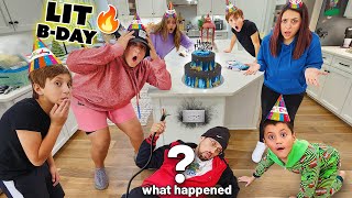 Almost Died on Mikes Birthday His Bday was LIT  on Fire lol FUNnel Vision Vlog [upl. by Nner430]