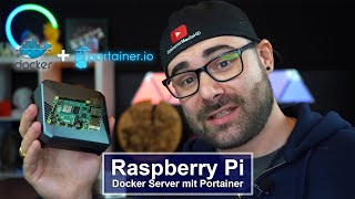 RaspberryPi Docker Server mit Portainer Benutzeroberfläche Tutorial4K [upl. by Kristina]