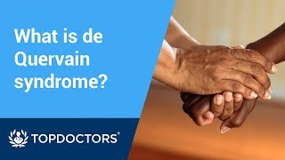 What is de Quervain syndrome [upl. by Sabino987]