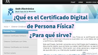 ¿Qué es el Certificado Digital ¿Para qué sirve [upl. by Elsbeth]