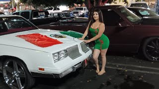 SANTA ANA LOWRIDER CRUISE NIGHT MAIN ST [upl. by Jeritah]