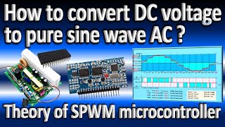 How Pure Sine Wave Inverter works   How to convert DC Voltage to Pure Sine Wave AC [upl. by Leontyne538]