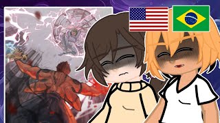 🇺🇸 🇧🇷 Kokujin no Tenkousei NTR React to  As  Kashimo Vs Ryomen Sukuna TikToks Part 4 [upl. by Littman]