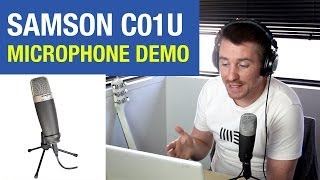 Samson C01U Microphone Demo  Recording Guitar amp Vocals [upl. by Ribaj]