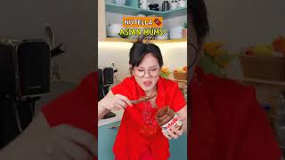 Normal People Vs Asian Mums Nutella 😵 [upl. by Suoicerp129]