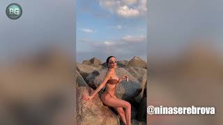 Nina Serebrova  Das perfekte BikiniModel  Biografie amp Einblicke [upl. by Ingunna]