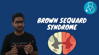 BROWN SEQUARD SYNDROME  SPINAL CORD SYNDROMES  URDU \ HINDI [upl. by Einahpet78]