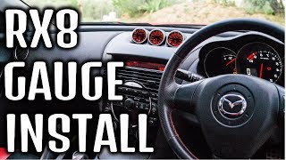 Mazda Rx8 Gauge Install  Step By Step Gauge Kit Install [upl. by Shandeigh631]