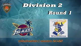 Atlasbasket  Div 2Round 1  CLEVELAND PARALIERS vs COLDnSTEAK WARRIORS 5133 [upl. by Letitia962]