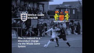 The FA Whole Game System  How to Respond to a Misconduct Charge [upl. by Sternlight872]