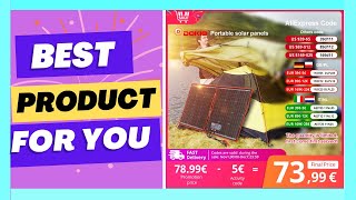 Dokio 18V 100W Portable Foldable Solar Panel [upl. by Carroll]