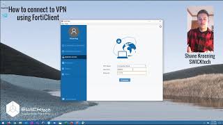 How to Connect to VPN with FortiClient [upl. by Rusticus]