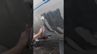 Fixing Fanta’s Antifouling  Part 3 Painting paint boat explore [upl. by Gorton]