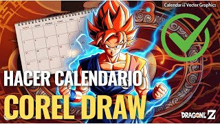 🟣COMO HACER CALENDARIOS EN COREL DRAW  COREL DRAW 2024 [upl. by Cindelyn377]