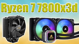 Best CPU Cooler for Ryzen 7 7800x3d [upl. by Niltiak]