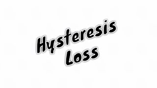 Hysteresis loss explained easily [upl. by Oliva130]