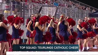 FNL24  TOP SQUAD  TEURLINGS CATHOLIC CHEER [upl. by Enihsnus]