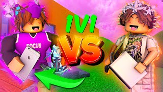 1V1ING The BEST MOBILE PLAYER on MOBILE in MM2 😂Murder Mystery 2 Funny Moments [upl. by Alexia]