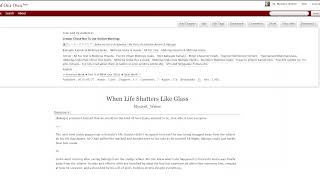 When Life Shatters Like Glass Podfic [upl. by Calandria]