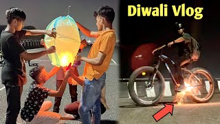 Cycle ka Boombb bana diya 😱 Diwali vlog [upl. by Paulo992]