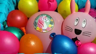 FUN WATER BALLOONS POP PART 7 [upl. by Devona]