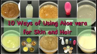 சோற்று கற்றாழை 10 பயன்கள் Aloe vera uses in Tamil 10 ways to use Aloe verakatrazhai Payangal [upl. by Twitt]